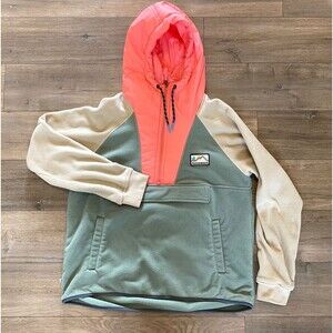 Passenger Alexander 2.0 Recycled Hooded Polar Fleece Womens XL Pullover Jacket